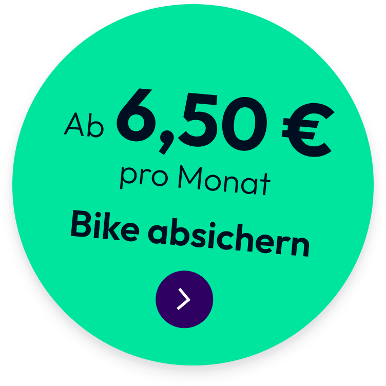 Fahrradversicherung ab 6,50 Euro pro Monat abschließen
